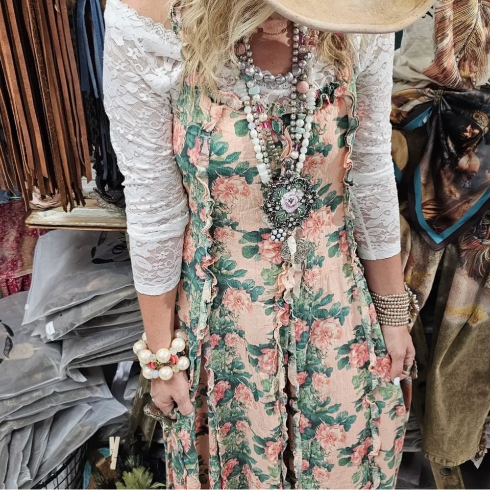 A RARE BIRD Rose Garden Dress
